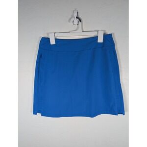 Tail Skort Womens 8 Blue Golf Athletic Stretch Pockets Polyester Spandex